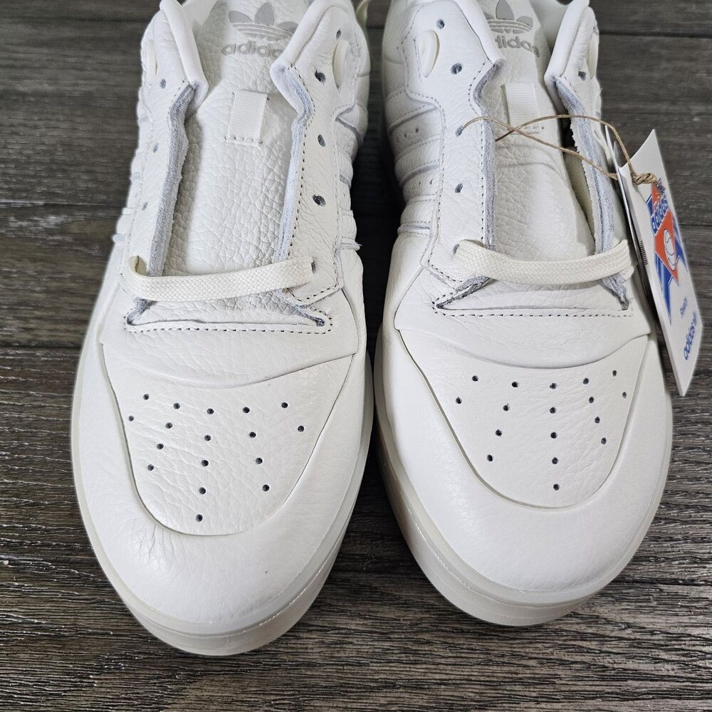 adidas Rivalry Lux Low Men's Cloud White/Ivory/Core‎ Black Sneakers Size 10 - Picture 4 of 16